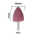 thumbnail image 1 of KAIRUITE 1pcs Polishing Head Wheel Head Abrasive Mounted For Rotary Power Tool 6mm shank, 1 of 8