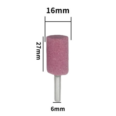 KAIRUITE 1pcs Polishing Head Wheel Head Abrasive Mounted For Rotary Power Tool 6mm shank