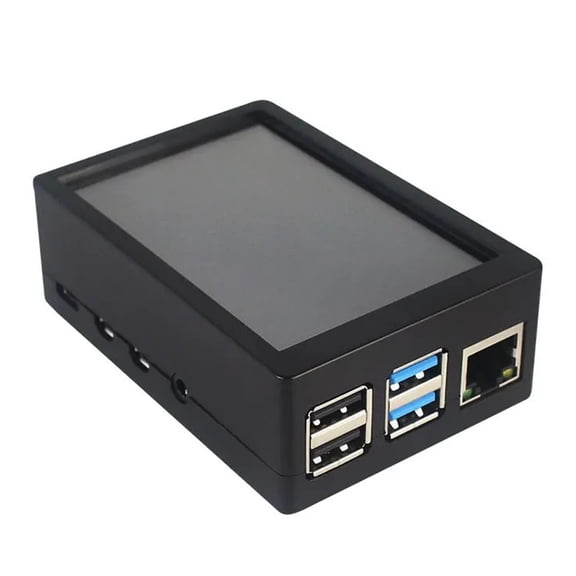 KAIRUITE 3.5\" Inch 480x320 Pi 4 3 Touch Screen LCD Display Monitor with Case