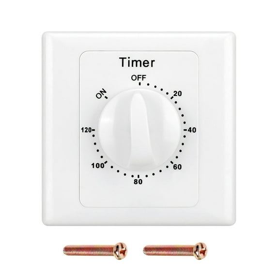 KAIRUITE Countdown Timer Switch AC220V Electronic Mechanical Countdown Controller 86Panel