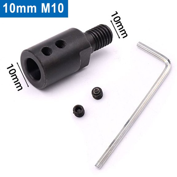 KAIRUITE M10 Adapter Saw Blade Connecting Rod Shaft Angle Saw Grinder Coupling 5-14mm