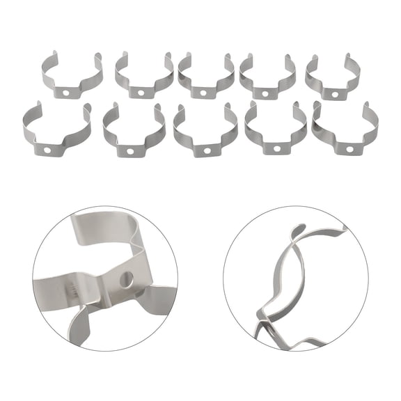 KAIRUITE Narrow Base Tool Stainless Steel Spring Terry Clamp Heavy Duty Tool Storage Rack
