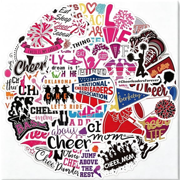 Cheer Stickers