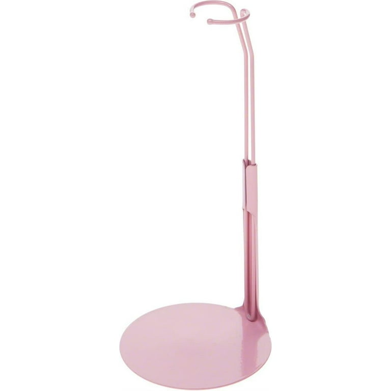 KAISER Pink Barbie Doll Compatible Size Metal Doll Stand Walmart