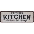 thumbnail image 1 of KAITLIN's Kitchen Rustic Chic Decor Gift 6x18 Sign 106180051691, 1 of 1