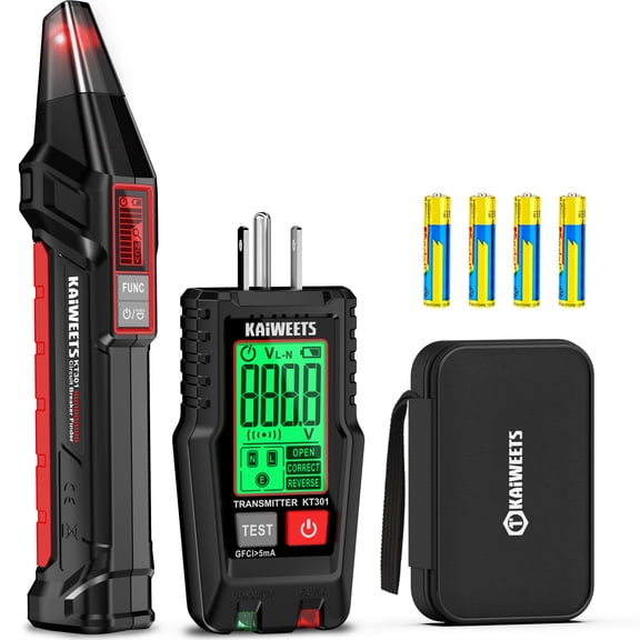 KAIWEETS Digital Multimeter 10000 Counts TRMS Auto Ranging, Rechargeable Smart Multimeter, Color LCD Screen Volt Meter, Measures Voltage, Current, Resistance, Continuity, Capacitance, Frequency