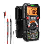 KAIWEETS Digital Multimeter TRMS 6000 Counts Voltmeter Auto-Ranging Fast Accurately Measures Voltage Current Amp Resistance Diodes Continuity Duty-Cycle Capacitance Temperature for Automotive