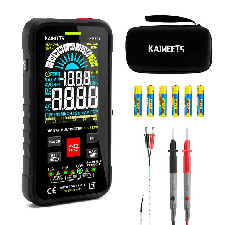 KAIWEETS KM601 Digital Multimeter Smart Voltmeter Electrical