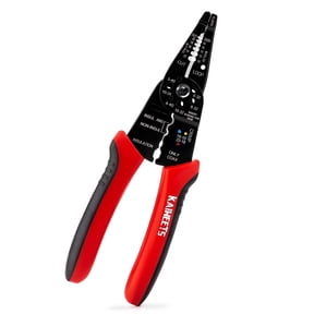 KAIWEETS Wire Stripper 10-22 AWG Wire Splicer Cable Stripper Multipurpose Wire Stripping Tool Electrical Wire Pliers with Screw Cutter
