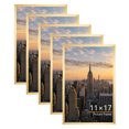thumbnail image 1 of KAIWIN 11x17 Picture Frames Set of 5, Gallery Wall Poster Frames, Gold, 1 of 5