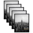 thumbnail image 1 of KAIWIN 16x20 Picture Frames Set of 5, Gallery Wall Poster Frames, Black, 1 of 6