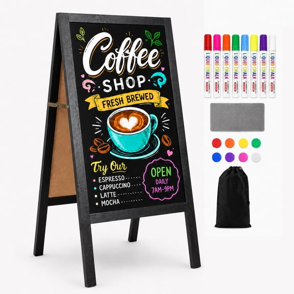 Magnetize Method Magnetic Chalkboards for Fridge Organization