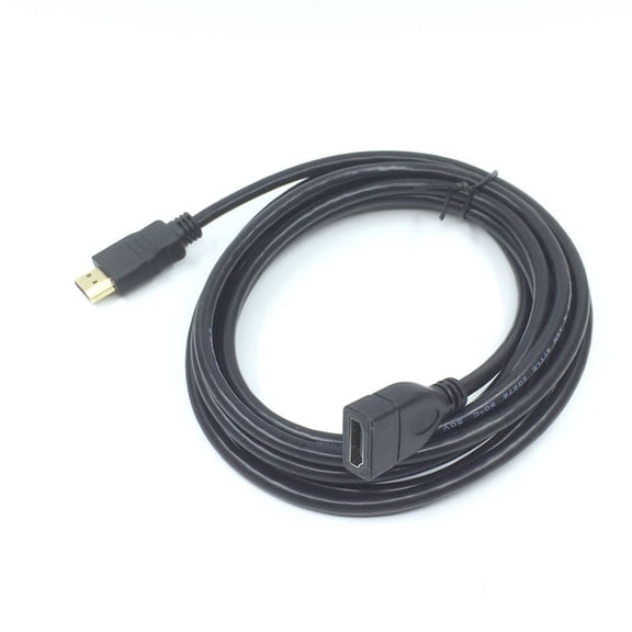 KAIXUDA USA High-Definition HDMI Male to Female Extension Cable (A-Type) for TV, Monitor & Gaming - Supports 3D/4K Video - 0.3m, 0.5m, 1m, 1.5m, 2m, 3m Lengths