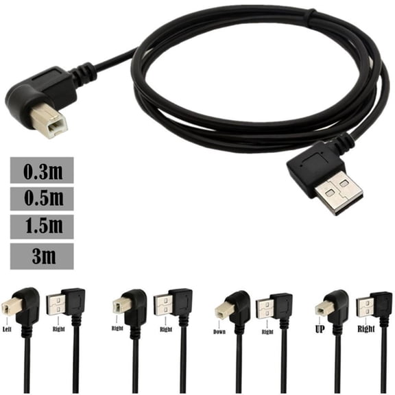 KAIXUDA USA High-Speed USB 3.1 Type-C to USB Adapter Cable for Data Transfer, 4K Video & Fast Charging (0.2m/1m)