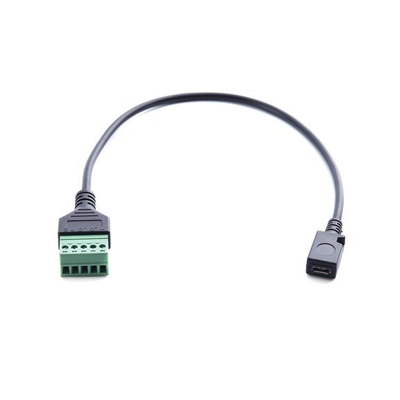 KAIXUDA USA Type-C to USB Adapter Cable, High-Speed USB 3.1 Converter for Data, Video, and Fast Charging, Black (0.2m/1m)