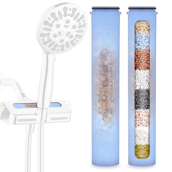 KAIYING 2-Pack KDF Shower Head Filter Replacement Cartridges