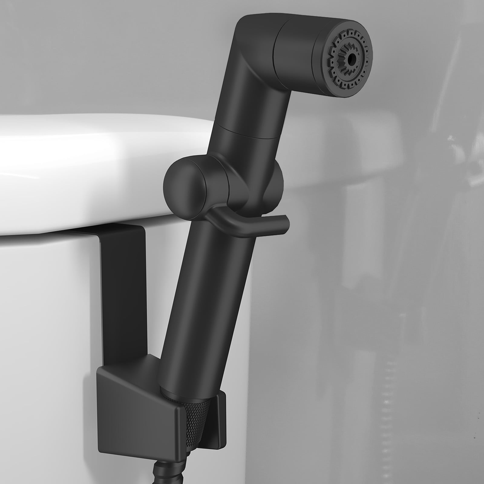 KAIYING Handheld Bidet Sprayer for Toilet, Baby Cloth Diaper Sprayer, Toilet Sprayer Attachment(Mate Black)
