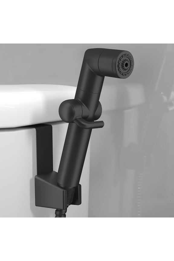 Handheld Bidet Sprayer for Toilet, Baby Cloth Diaper Sprayer, Toilet Sprayer Attachment(Mate Black)