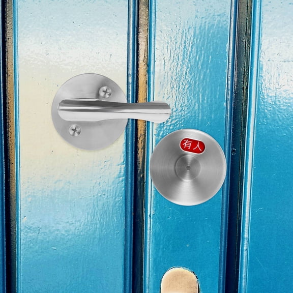 KAJNBN 1 Set Privacy Indicator Door Lock 5.50X5.50X1.70CM Home Bathroom Double Sided Lock