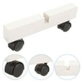 thumbnail image 1 of KAJNBN Room Divider Screen Holder White Synthetic Material 1 Set 11.5x4.1x1.4in For Homeowners, 1 of 8