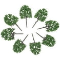 thumbnail image 1 of KAJNBN 10Pcs Miniature Artificial Greenery Plastic Model Trees For And Landscape Design, 1 of 8