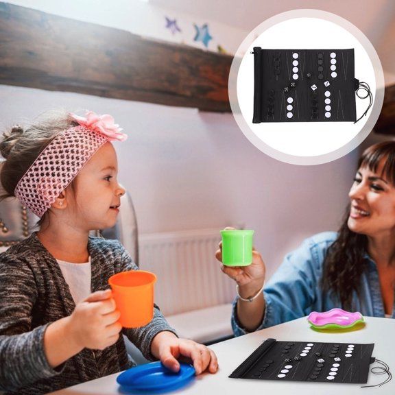 KAJNBN 1Pcs Portable Board For Families Rectangular Pu Chessboard