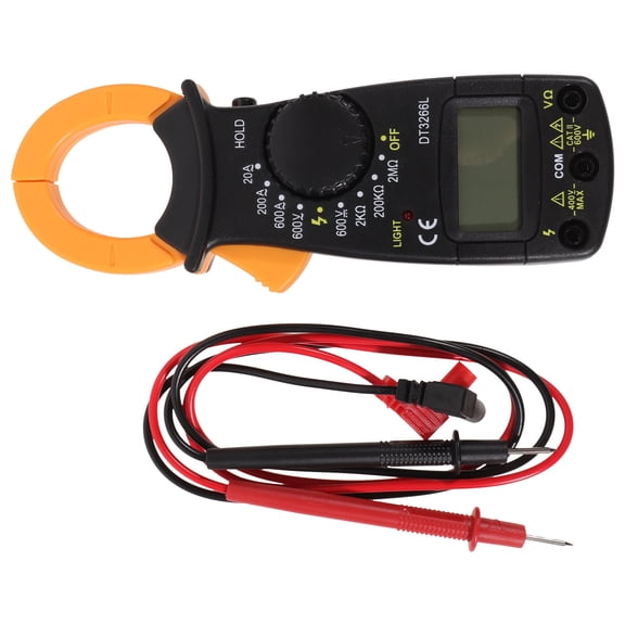 KAJNBN 1Set Clamp Meter Portable Plastic Electronic Components For Electrical Tools With Lcd Display Test Meter