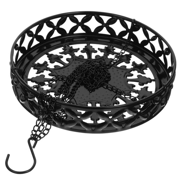 KAJNBN 1Set Outdoor Space Flowerpot Storage Holder Elegant Iron Deck Railing Planter Box