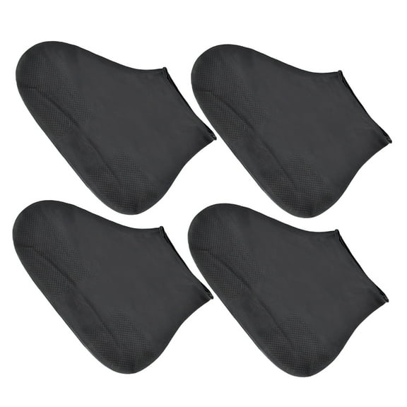 KAJNBN 2 Pairs Boot Covers For Skiing Nonslip And Waterproof 10.22X6.29X3.93in