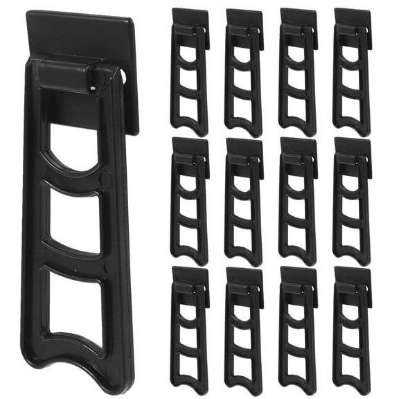 KAJNBN 20Pcs Picture Frame Easel Back Black Plastic for Display Photos and Home Use