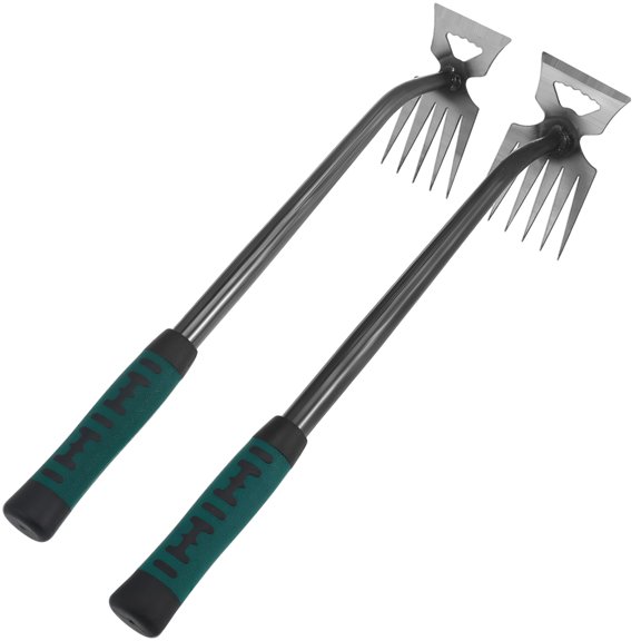 KAJNBN 2Pcs Puller Tool for Weeding Tools for Garden Chisel Tool Steel 14.2x3.9x1.8in