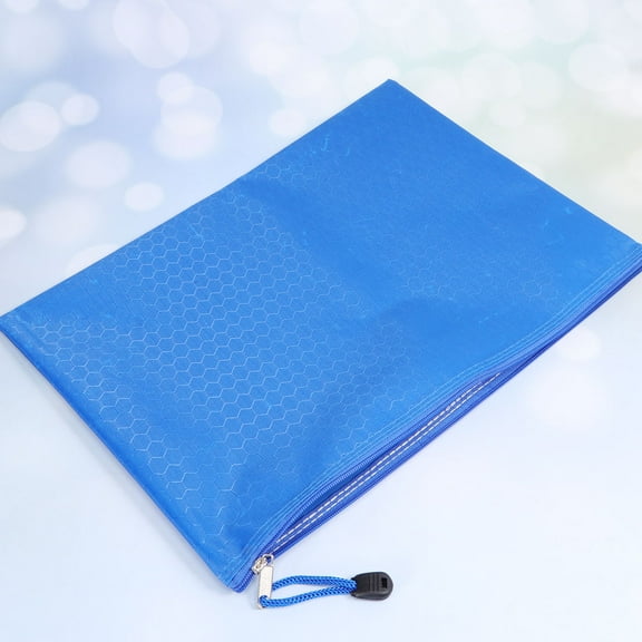 KAJNBN 3Pcs Document Folder Strong with Zipper for Travel Accessories Fabric File Folders