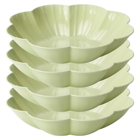 KAJNBN Fruit Tray Plastic 4Pcs 10.6X10.6X2.4In