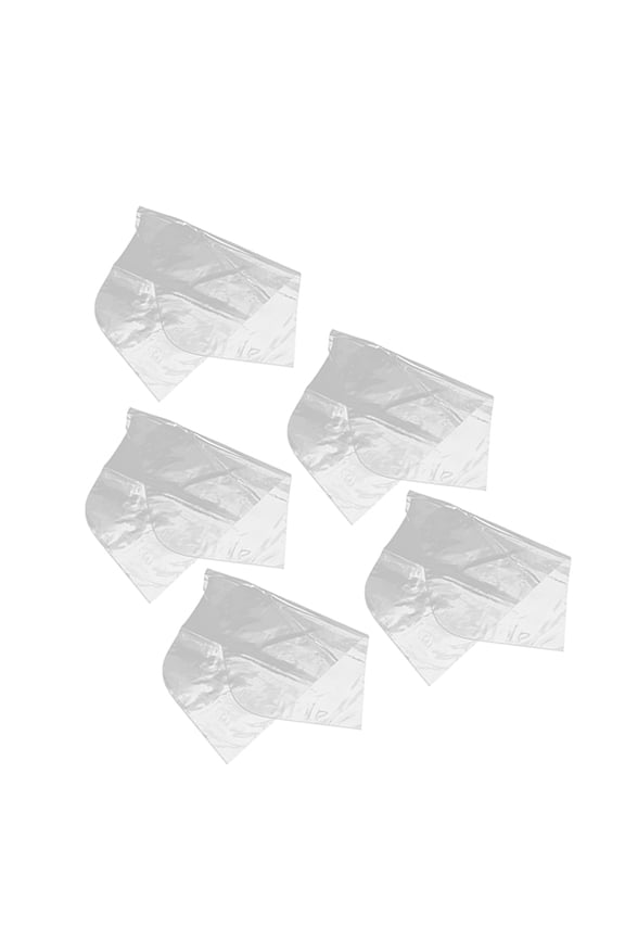 5Pcs Clothes Protectors for Hanging Clothes Plastic Garment Bags Transparent PVC