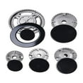 KAJOVE 1Set Cooker HatSet Stove Lid Upgraded Flame Cap Fits For SABAF