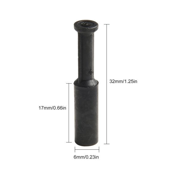 KAJOVE 4-16mm Nylon Pneumatic Blanking Plug Hose Tube Push Fit Connector Air Line Quick Connector Plugs Clamps Pneumatic Tools Parts 6mm