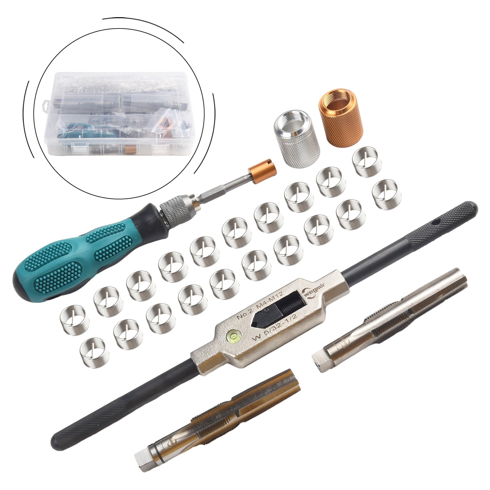 Crank arm pedal residentiel thread repair kit