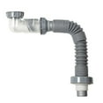 KAJOVE Kitchen Sink Drain Hose Set Filter With Stop Valve For Washbasin