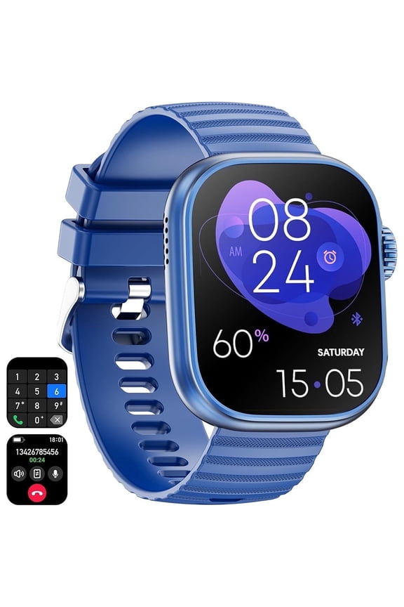 KAKA (GPS) + Cellular 51 mm Blue Case with Blue Band