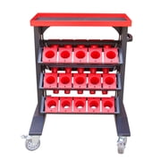 KAKA INDUSTRIAL DJC-950CBT50 Tool Holder CNC Tool Cart,Drawer Mobile Work Station