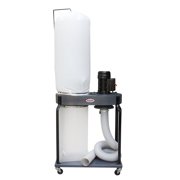 KAKA INDUSTRIAL Dust Collector for Woodworking,1350W Motor, 5650 CFM Airflow,30 m Filtration,Mobile Base with Wheels, 115V/230V,DC-900