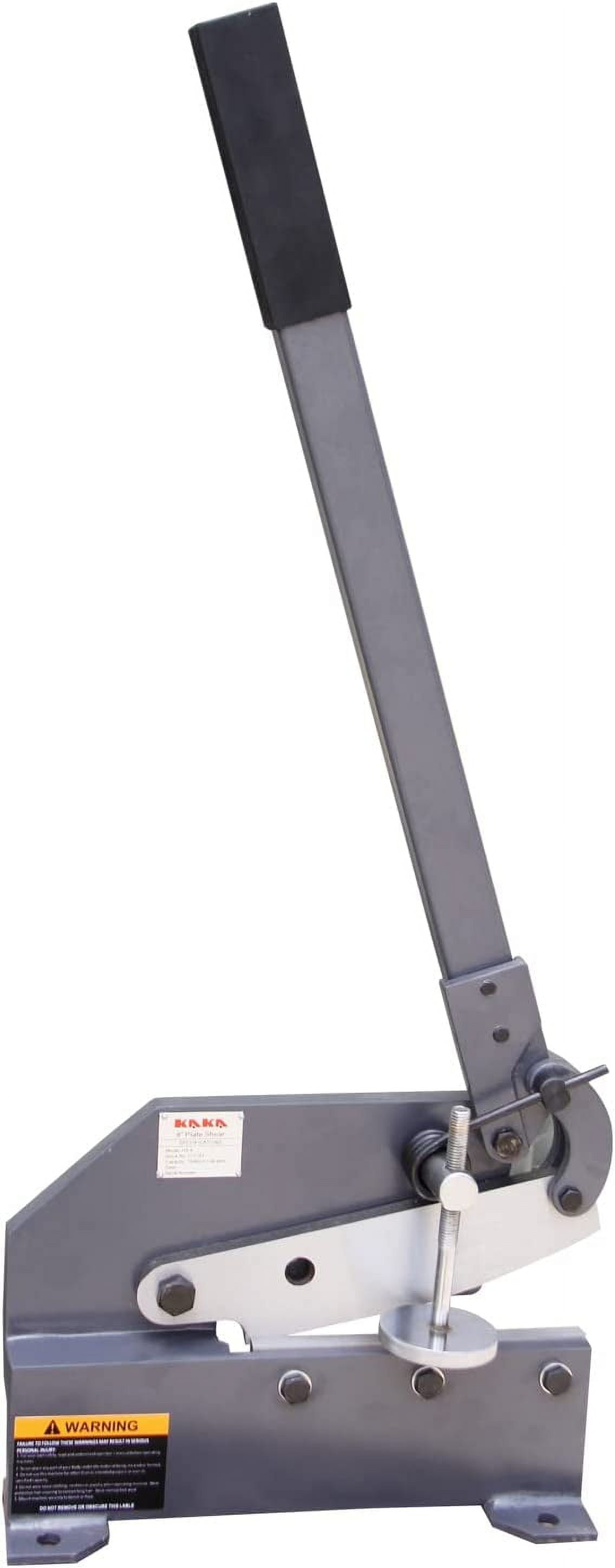 KAKA INDUSTRIAL HS12 12Inch Sheet Metal Plate Shear, Solid Steel