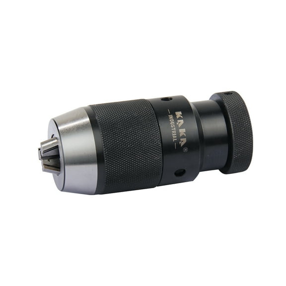 KAKA INDUSTRIAL Heavy Duty Keyless Drill Chuck, Jacobs Taper Stock (HPJ0213(1/32"-1/2"-JT33))