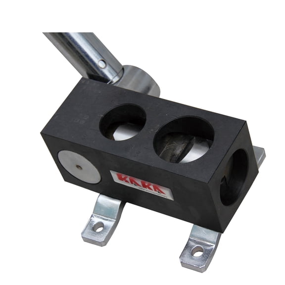 Manual Pipe and Tube Notcher, 1-3/4 in, 2 in Inside Diameter Capacity Pipe Notcher, Light Weight RA-4