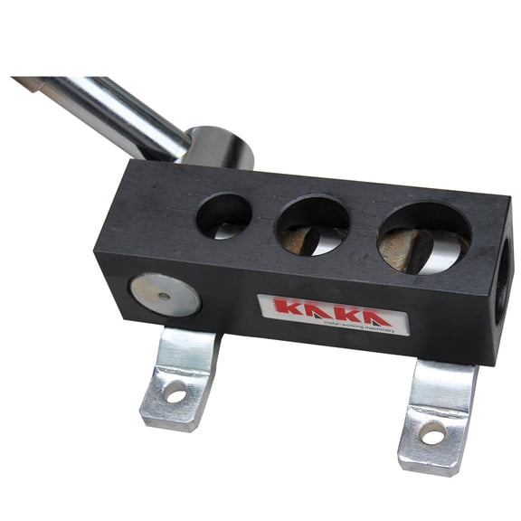 KAKA INDUSTRIAL RA-9 Manual Pipe Notcher, 1", 1-1/4", 1-3/8" (Outside diameter) Notcher Capacity, Light Weight, 90 Degree High Precision Steel Tube Notcher, Steel Tube and Pipe Notcher