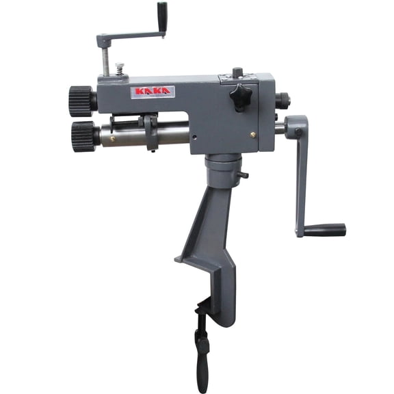 Sheet Metal Bead Roller with Dies, 7-Inch Throat Depth, 22-Ga Mild Steel Capacity Sheet Metal Rotary Forming Machine RM-08