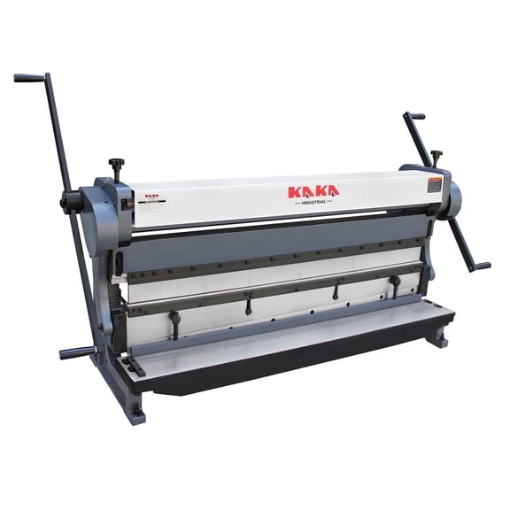 KAKA INDUSTRIAL Sheet Metal Brake, 52 inch 3-in-1 Shear Brake and Slip Roll Combination, 16 Ga. Capacity Bending Machine