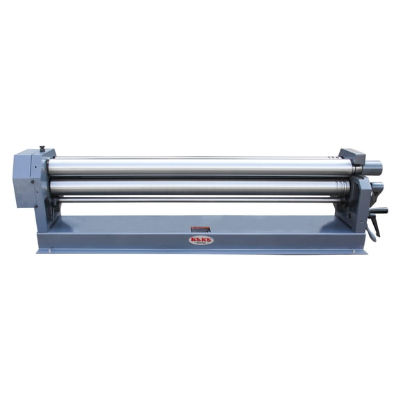 KAKA INDUSTRIAL Slip Roll Machine, 51 in Width 16Ga. (0.075in) Thick Steel Capacity,with Removable Rollers and Rear Axle Lifting W01-5116A