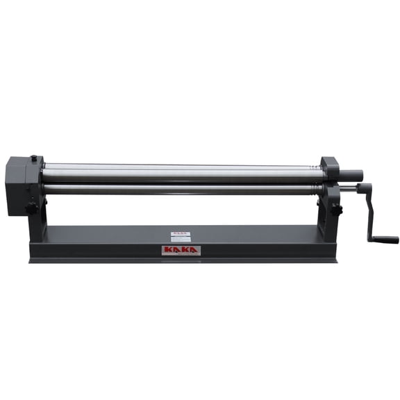 KAKA INDUSTRIAL Slip Roll Machine, Sheet Metal Roller Machine With Two Removable Rollers, Slip Roll Roller Metal Plate Bending Round Machine (40 in x 22 Ga.)