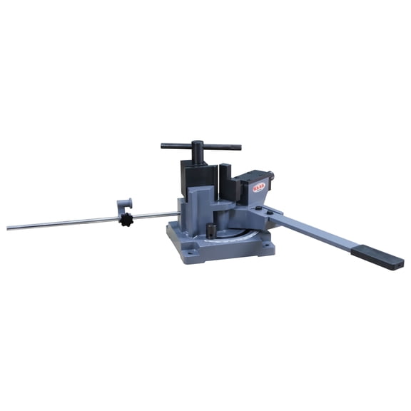 KAKA INDUSTRIAL Universal Bender, 120 Degree Manual Metal Bender, Strip Steel, Flat Steel, Round Steel Rod Bender, Bar Bending Machine UB-100A